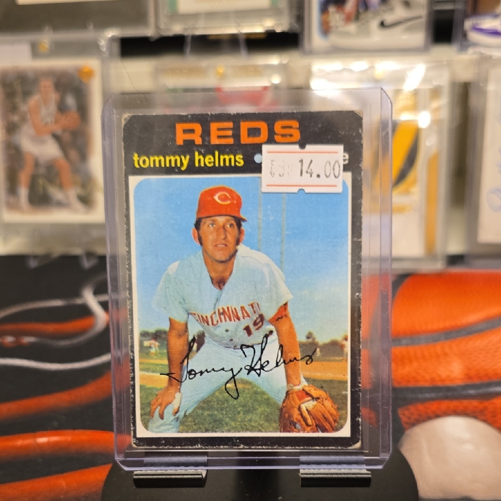 Tommy Helms Baseball Card - Reds